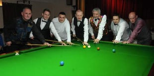 When Lindford went snooker loopy for John Virgo