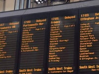 Major disruption on SWR services from Waterloo following incident