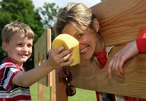 Teachers get soaked at Greatham Primary School fair