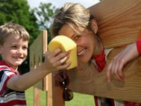 Teachers get soaked at Greatham Primary School fair