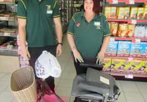Mobility scooter left at Petersfield store