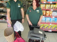 Mobility scooter left at Petersfield store
