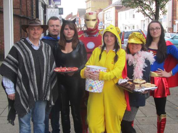 A super heroic effort for Children in Need
