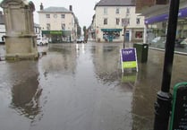 Storm blows wet and warm