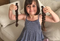 Pride as Kayleigh of Privett donates hair