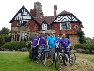 Cycle fundraiser for Canine Partners charity