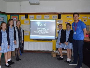 Local pupils help launch national competition at Surrey school