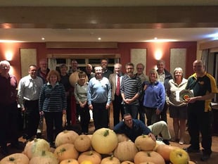 Petersfield pumpkin weigh-in winners