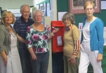 Post Office link with author in Liphook exhibitions