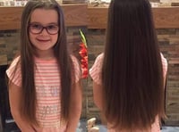 Amelie is a cut above as Clanfield youngster donates hair to wig-making charity