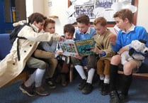 Harting school enjoys a doggy book day