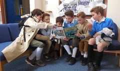Harting school enjoys a doggy book day