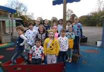 Langrish pupils looking spotty to raise money for Children in Need