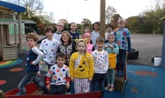 Langrish pupils looking spotty to raise money for Children in Need