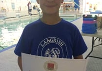 Langrish schoolboy to represent south east at diving