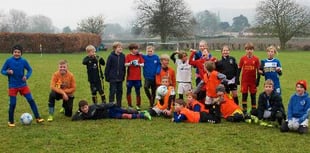 Keen footballers raise more than £2,000 for charity