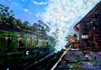 Artist takes inspiration for exhibition from his Hampshire home