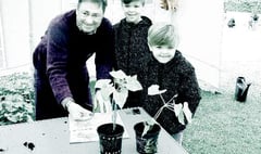 Television gardener Alan Titchmarsh encourages children to Grow For It