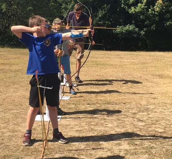 Native American theme for Petersfield district Cub Scouts camp