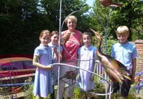 Sheet Primary School pupils have designs on sculpture