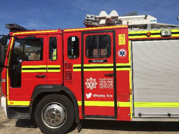 Praise for Hampshire firefighters who respond to thousands of medical calls every year