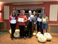 Veteran scoops Petersfield pumpkin award
