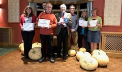 Veteran scoops Petersfield pumpkin award