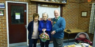 Presentations made at Headley Bowling Club’s annual general meeting