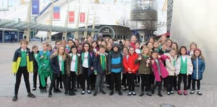 Liphook youngsters unite to sing at the O2 Arena