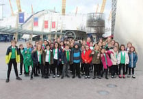 Liphook youngsters unite to sing at the O2 Arena