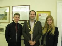 German students meet Petersfield mayor