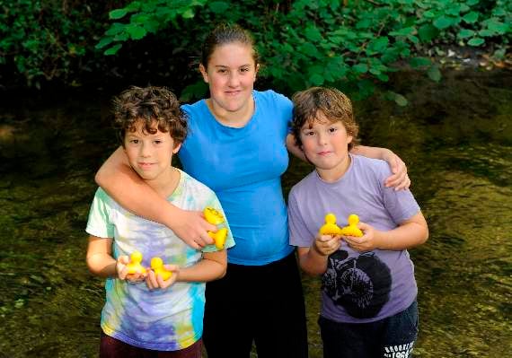 Dogs don’t duck out of Radford Park fun