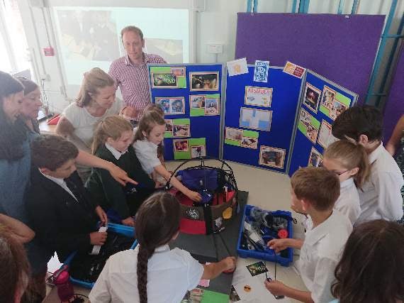 Rogate pupils evolving into young engineers