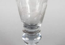 Bidding war for rare glass stunned charity