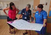Long-serving Petersfield Hospital pair touched by town's 70th birthday messages to NHS
