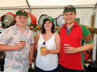 Cricketers raise a glass to success of East Meon Beer and Music Festival
