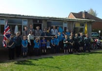 St George gathering for Sheet Scout Group