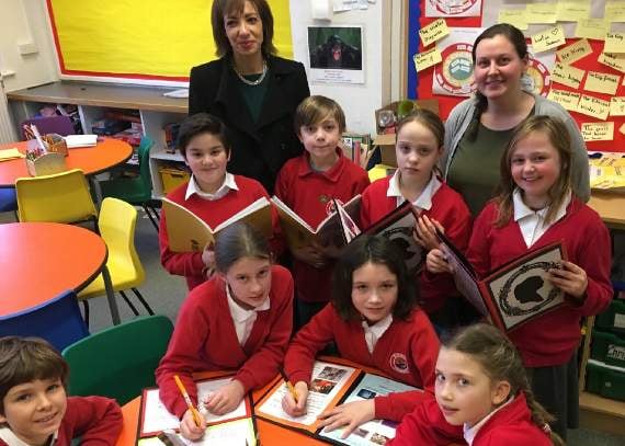 East Hampshire school is top of the county class for reading skills