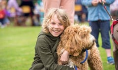 Plenty of fun to be had at the Bedales dog show