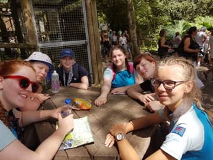 Liphook Guides enjoy warmest summer camp