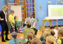 Ghanian headteacher visits East Hampshire school