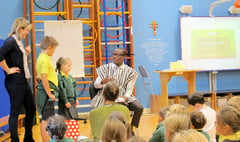 Ghanian headteacher visits East Hampshire school