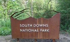 New South Downs National Park entry signs