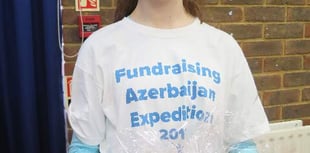 Azerbaijan-bound student sets out her stall at Liphook market