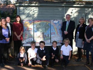 Froxfield pupils get mosaic-making down to a fine art