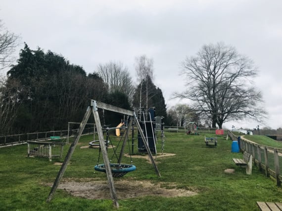 New surface for play area