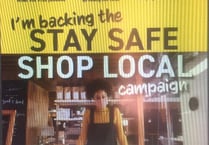 Stay Safe, Shop Local, urges town council