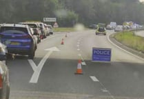 Biker hurt in A3 smash