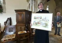 Vicar of four churches says farewell after nearly eight years