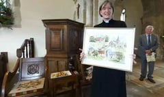 Vicar of four churches says farewell after nearly eight years